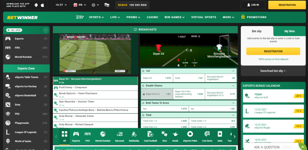 Exploring the Thrill of Betwinner Casino Games
